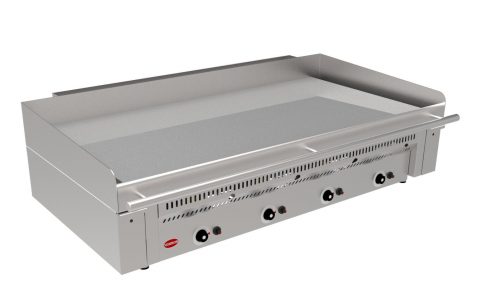 Massey Catering - Mirror Zone 4 Gas Chrome griddle – smooth plate